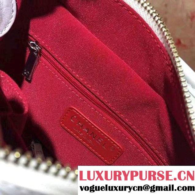 Chanel's Gabrielle Small Hobo Bag A91810 White S/S 2017 (2A143-7032203 )