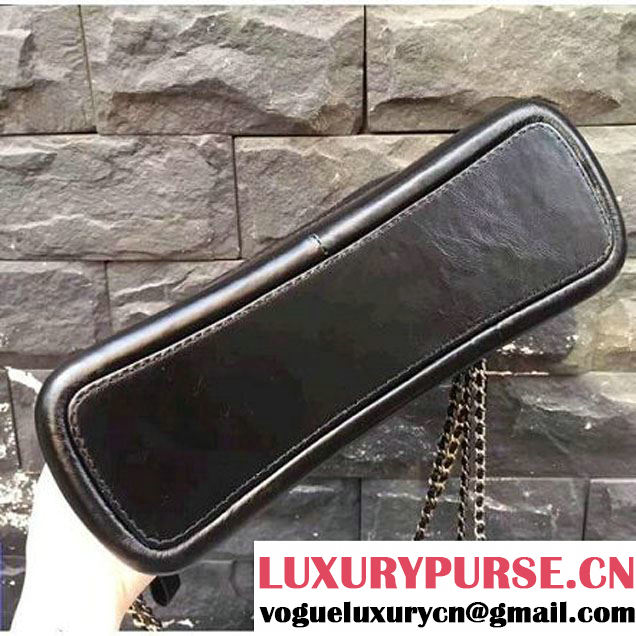 Chanel Gabrielle Medium Hobo Bag A93824 Black 2017 (B2A143-7041001 )
