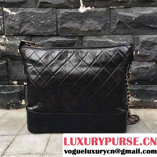 Chanel Gabrielle Large Hobo Bag A93825 Black 2017 (2A143-7041004 )