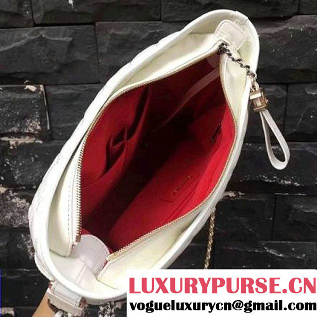 Chanel Gabrielle Large Hobo Bag A93825 White 2017 (2A143-7041006 )