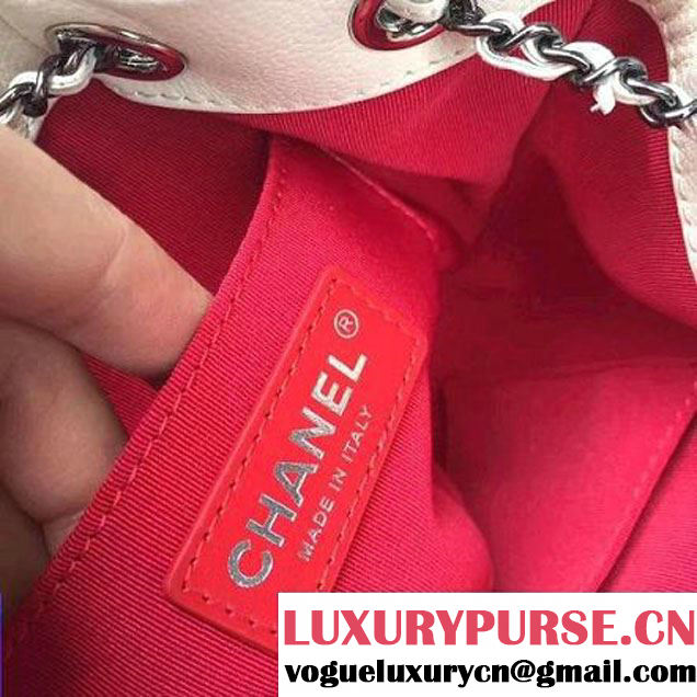 Chanel Gabrielle Purse Bag A98787 White/Black 2017 (2A143-7041010 )