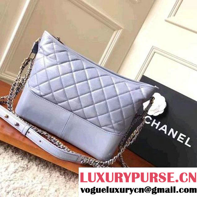 Chanel Gabrielle Medium Hobo Bag A93824 Lavender 2017 (KN-7051830 )