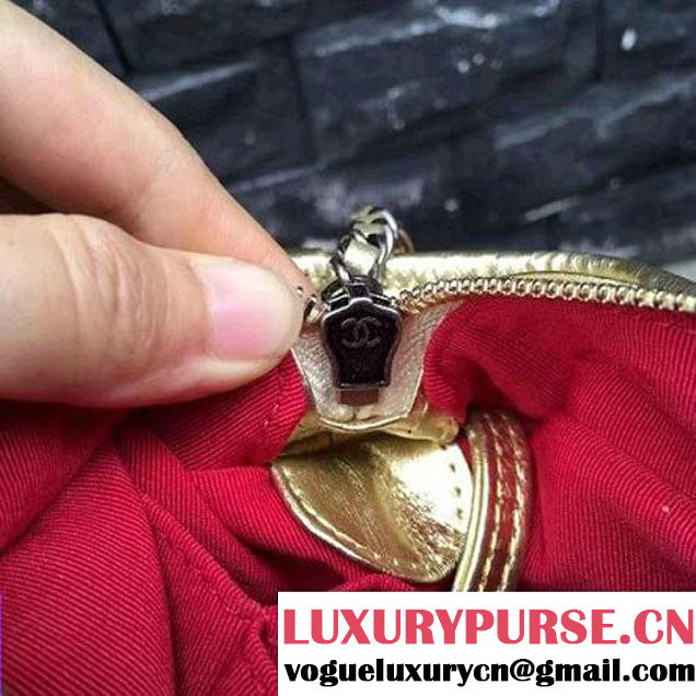 Chanel's Gabrielle Small Hobo Bag A91810 Gold S/S 2017 (2A143-7051831 )