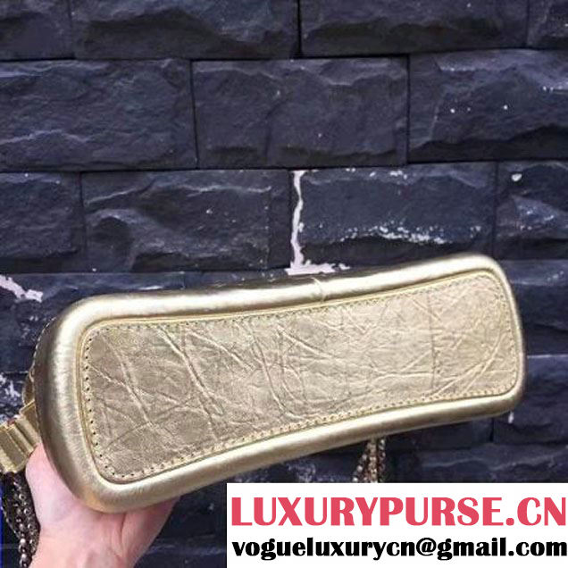 Chanel Gabrielle Medium Hobo Bag A93824 Gold 2017 (2A143-7051832 )