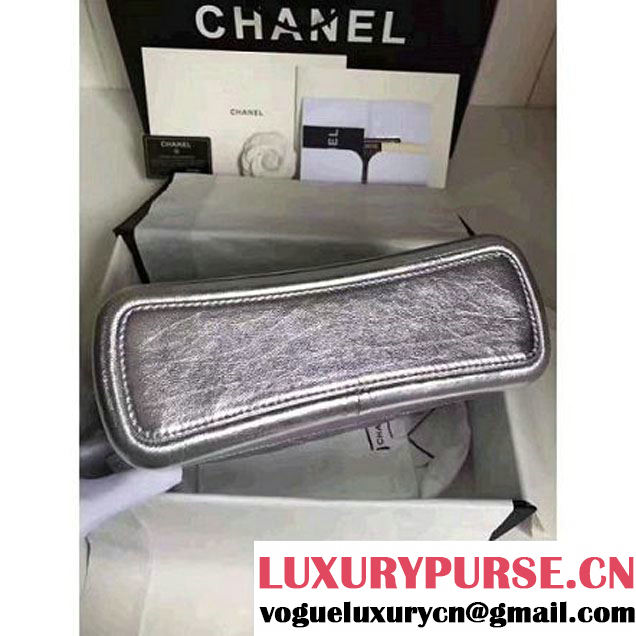 Chanel Gabrielle Medium Hobo Bag A93824 Silver 2017 (KN-7051836 )