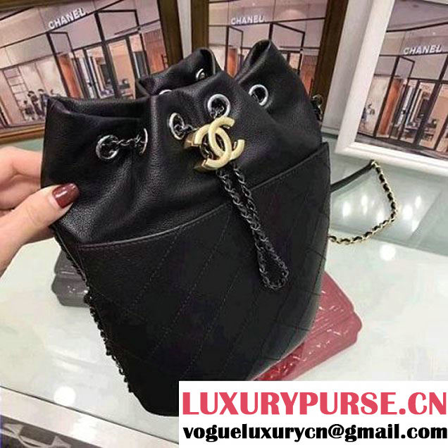 Chanel Gabrielle Large Purse Bag A98788 Black 2017 (AV-7053102 )