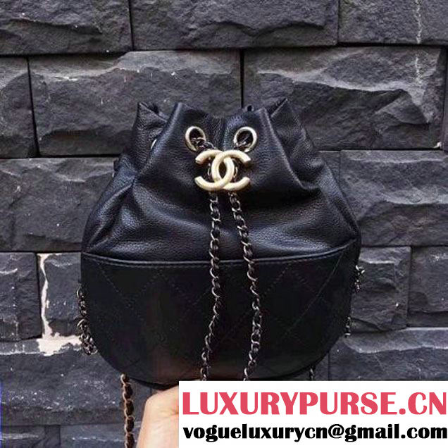 Chanel Gabrielle Purse Bag A98787 Black 2017 (2A143-7060505 )