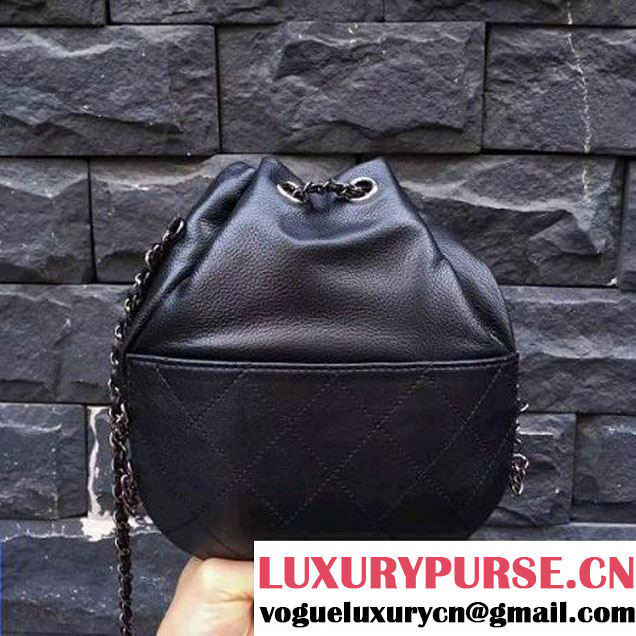 Chanel Gabrielle Purse Bag A98787 Black 2017 (2A143-7060505 )
