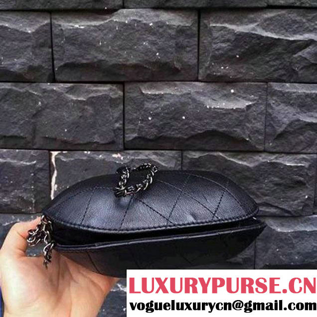 Chanel Gabrielle Purse Bag A98787 Black 2017 (2A143-7060505 )