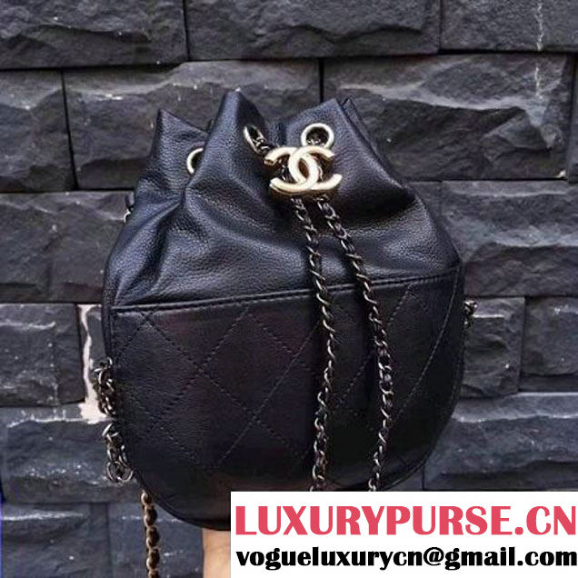 Chanel Gabrielle Purse Bag A98787 Black 2017 (2A143-7060505 )