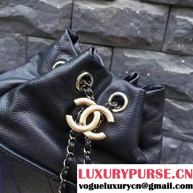Chanel Gabrielle Purse Bag A98787 Black 2017 (2A143-7060505 )