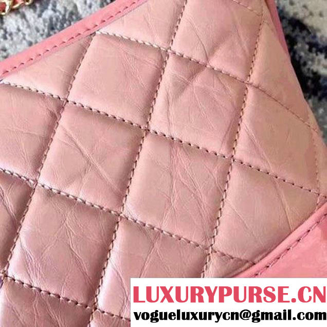 Chanel's Gabrielle Small Hobo Bag A91810 Pink S/S 2017 (KN-70601213 )
