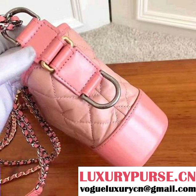 Chanel's Gabrielle Small Hobo Bag A91810 Pink S/S 2017 (KN-70601213 )