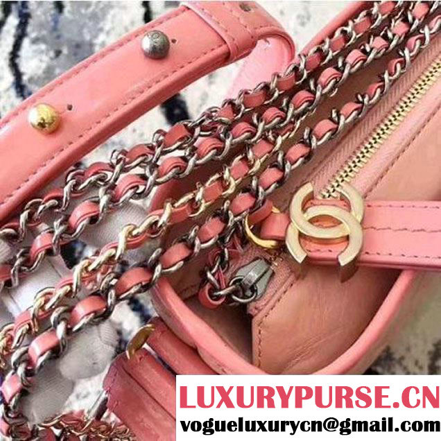 Chanel Gabrielle Medium Hobo Bag A93824 Pink 2017 (KN-70601214 )
