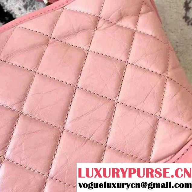 Chanel Gabrielle Medium Hobo Bag A93824 Pink 2017 (KN-70601214 )