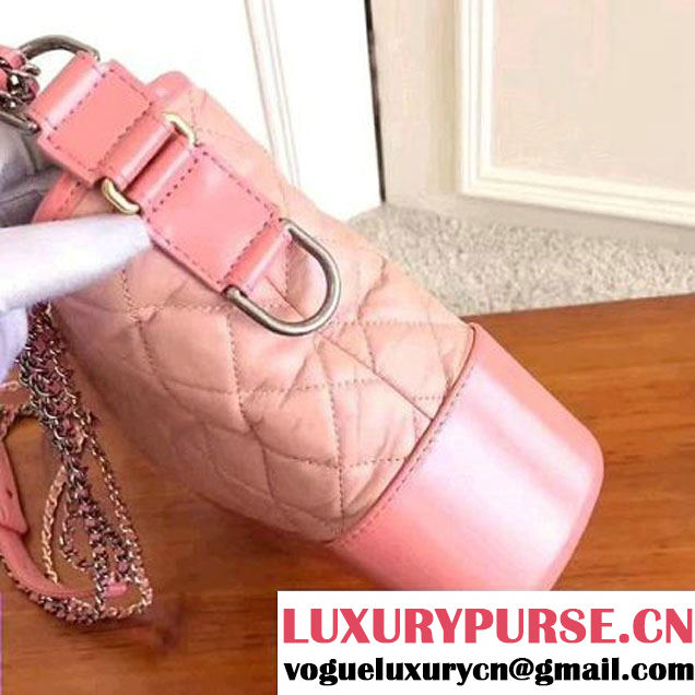 Chanel Gabrielle Medium Hobo Bag A93824 Pink 2017 (KN-70601214 )