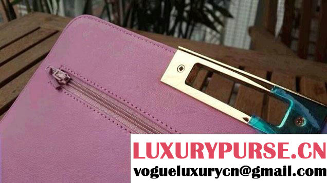 Chanel Golden WOC Flap Bag in cherry pink