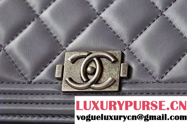 Chanel Boy WOC Bag in Grey