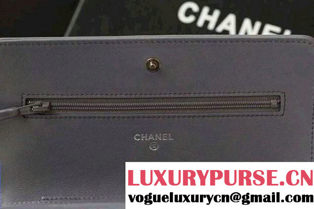 Chanel Boy WOC Bag in Grey