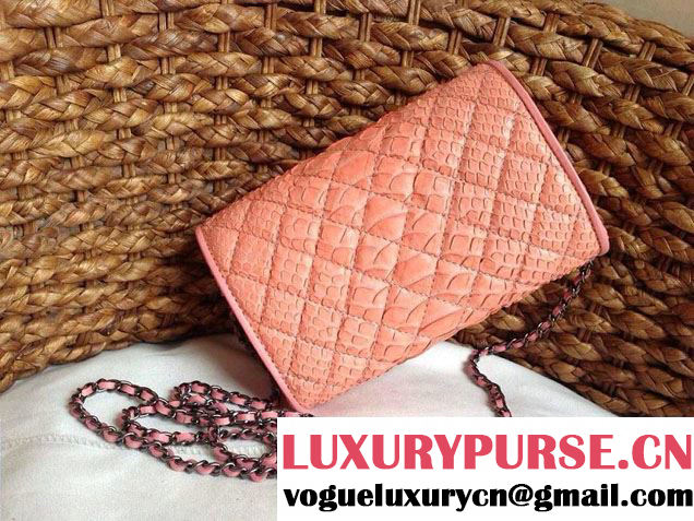 Chanel Envelope Snakeskin Falp WOC Bag 2014