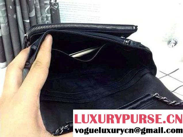 Chanel CC lambskin WOC bag in Black 2014