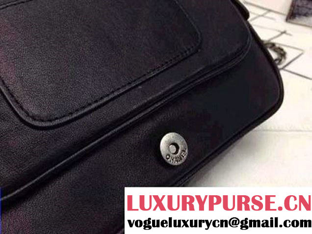 Chanel CC lambskin WOC bag in Black 2014