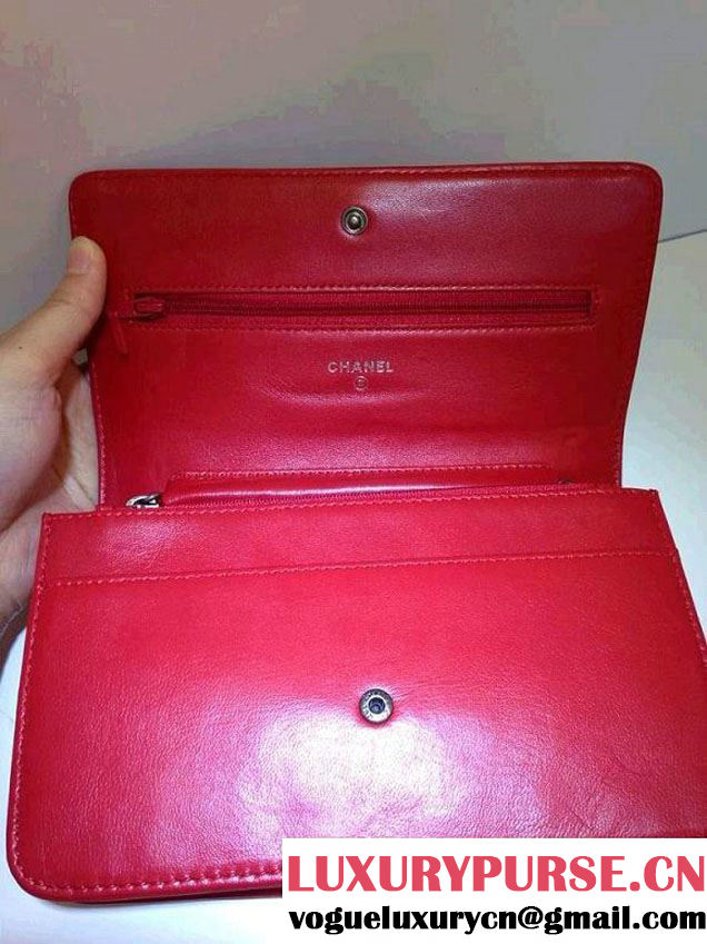 Chanel Boy WOC Bag in Red