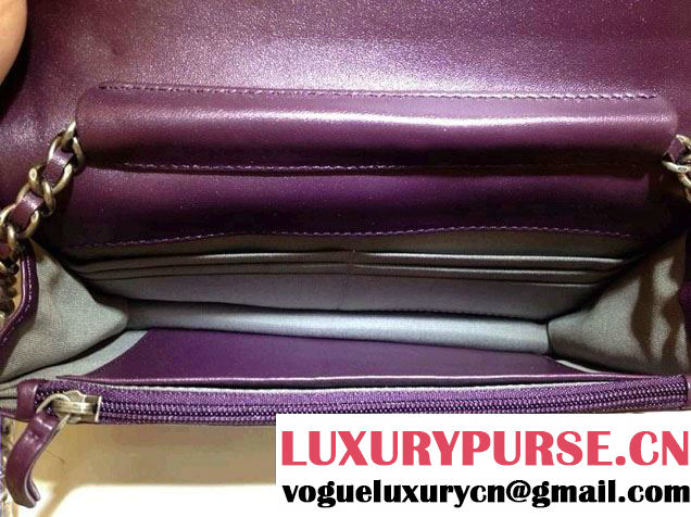 Chanel Boy WOC Bag in Purple