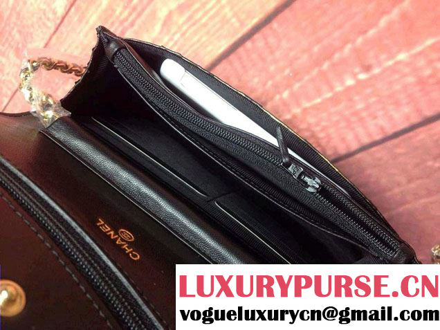 Chanel Python Wallet On Chain (WOC) Bag