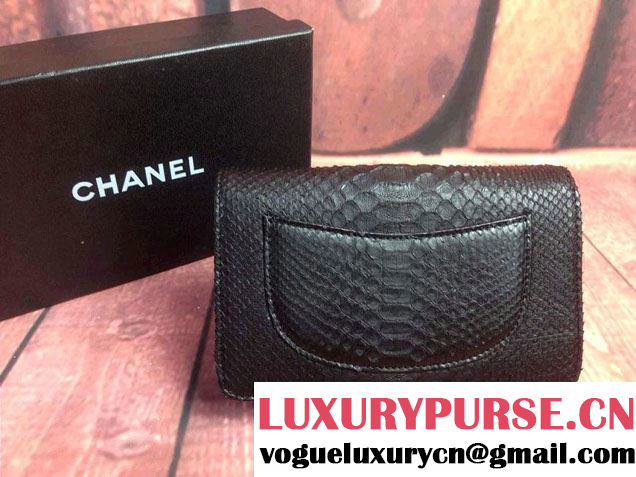 Chanel Python Wallet On Chain (WOC) Bag