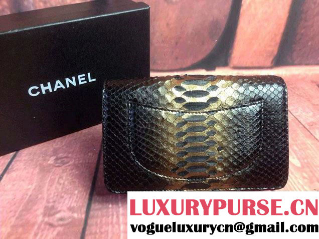 Chanel Python Wallet On Chain (WOC) Bag