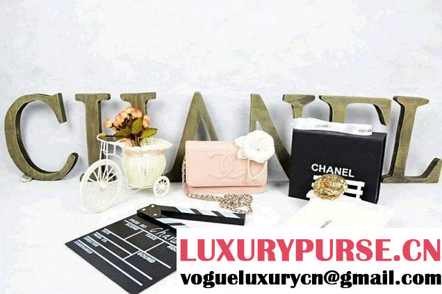 Chanel Timeless CC Wallet On Chain WOC Bag Pink