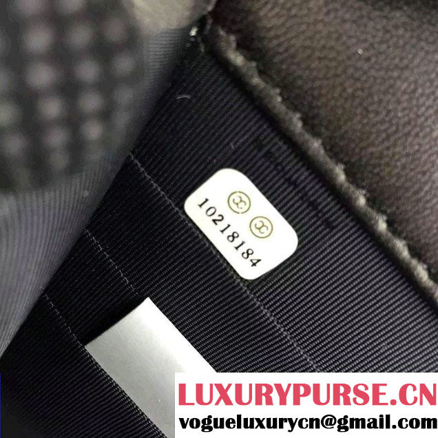 Chanel Quilting Lambskin Wallet On Chain WOC Bag Black 2015/2016