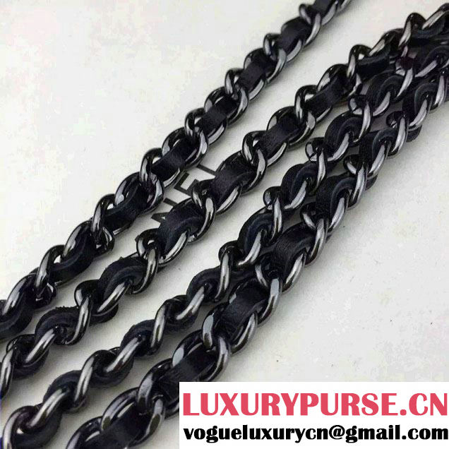 Chanel Quilting Lambskin Wallet On Chain WOC Bag Black 2015/2016