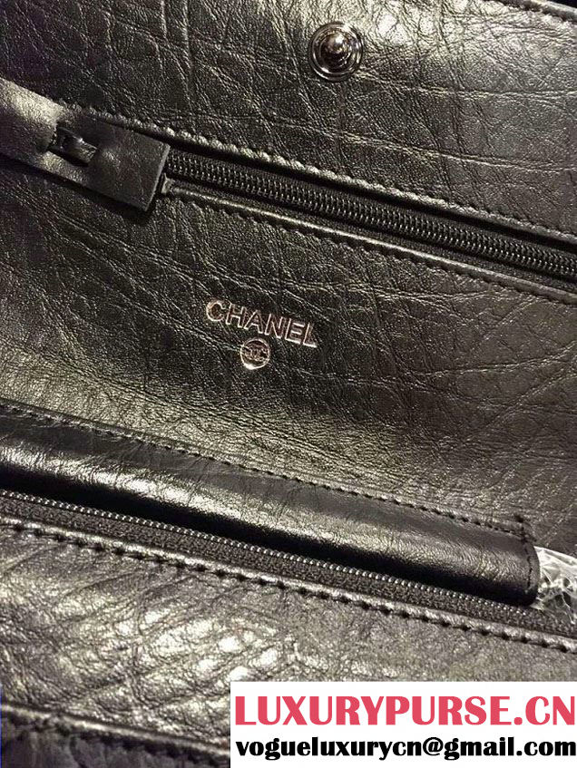Chanel Wallet On Chain WOC Bag So Black 2016