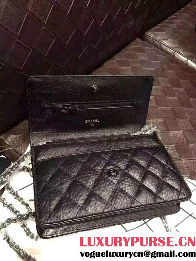 Chanel Wallet On Chain WOC Bag So Black 2016