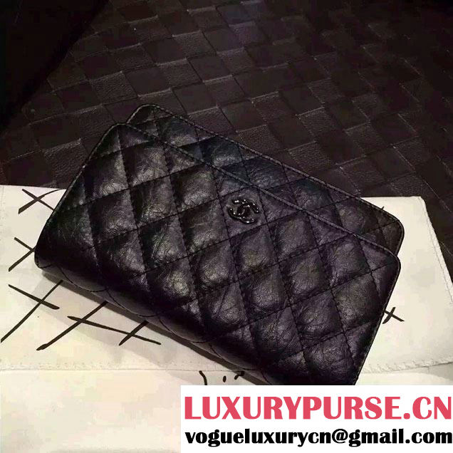 Chanel Wallet On Chain WOC Bag So Black 2016