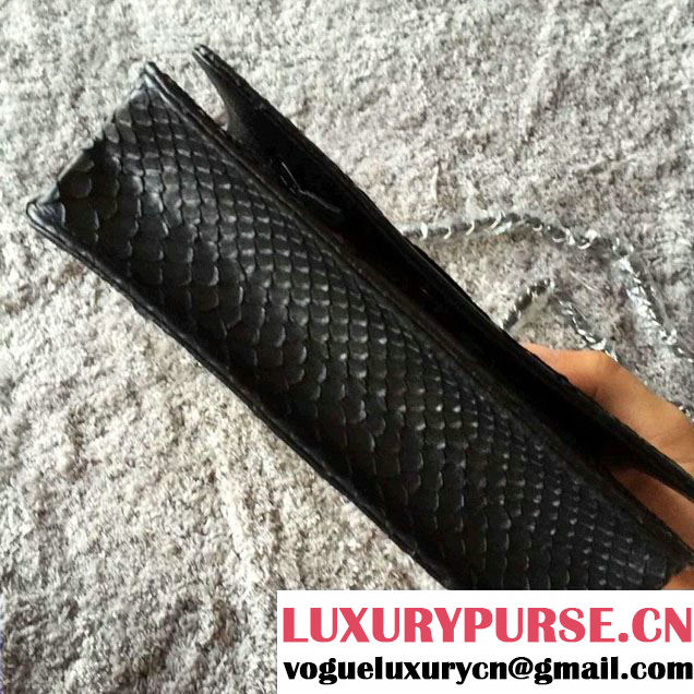 Chanel Python Wallet On Chain WOC Bag 2016