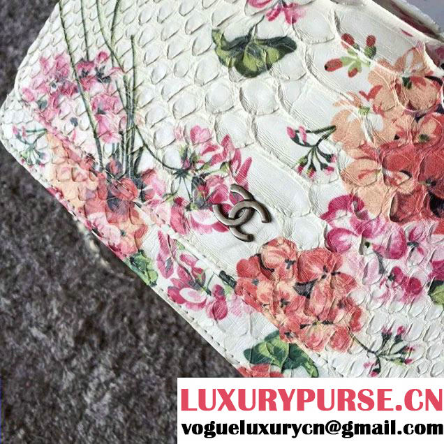 Chanel Python Wallet On Chain WOC Bag 2016