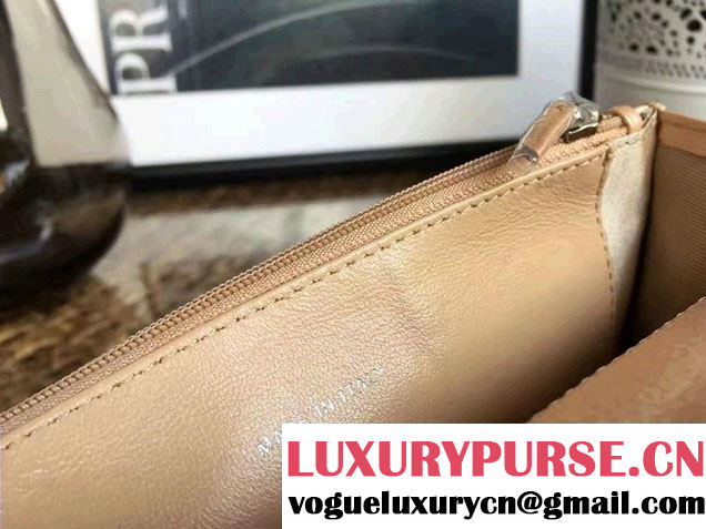 Chanel Grained Metal Wallet On Chain WOC Bag A80982 Gold 2017