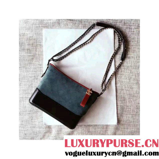 Chanel Gabrielle Medium Hobo Bag A91810 Red/Blue/Navy Blue 2017