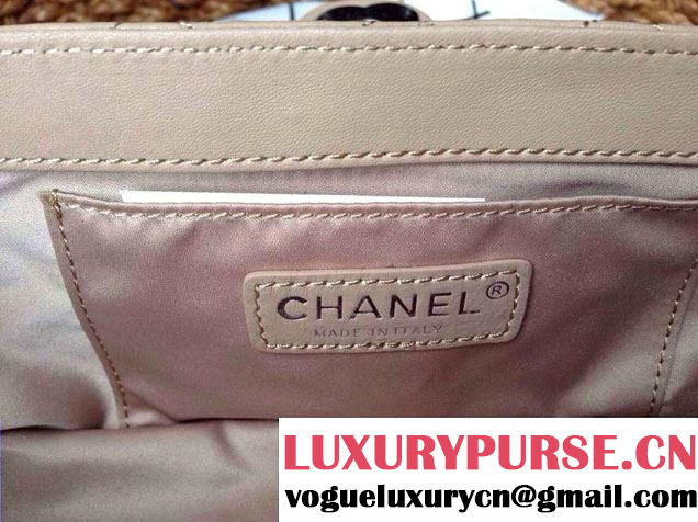 Chanel Beige Vanity Case Bag Cruise 2014