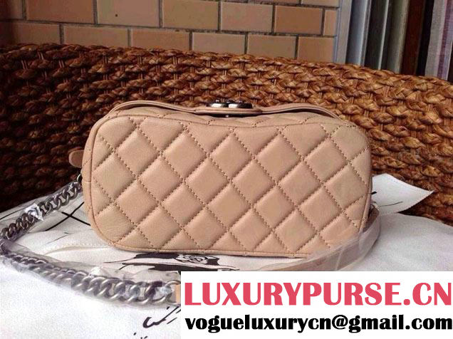 Chanel Beige Vanity Case Bag Cruise 2014