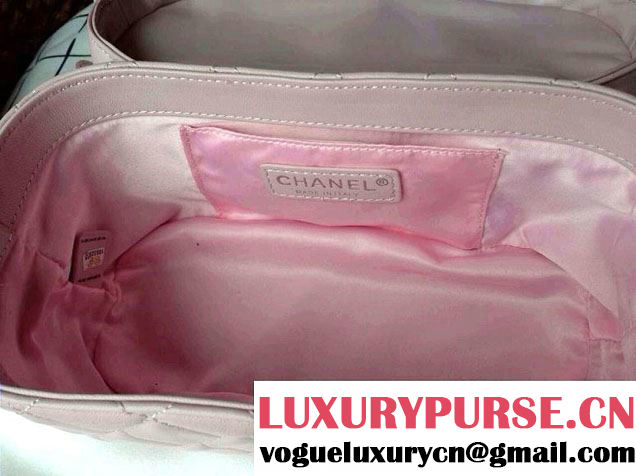 Chanel Pale Pink Vanity Case Bag Cruise 2014