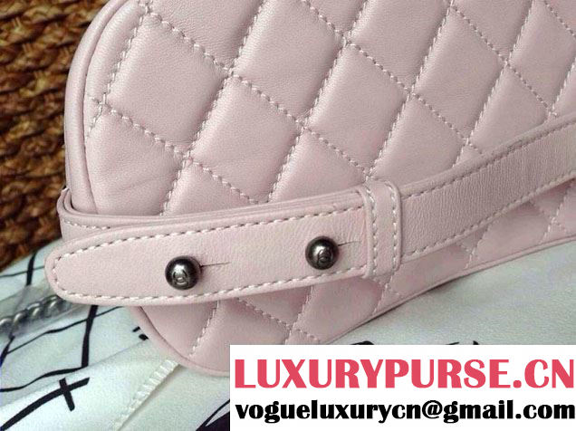 Chanel Pale Pink Vanity Case Bag Cruise 2014