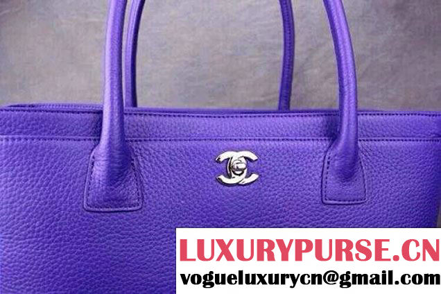 Chanel Cerf Tote Bag in Violet