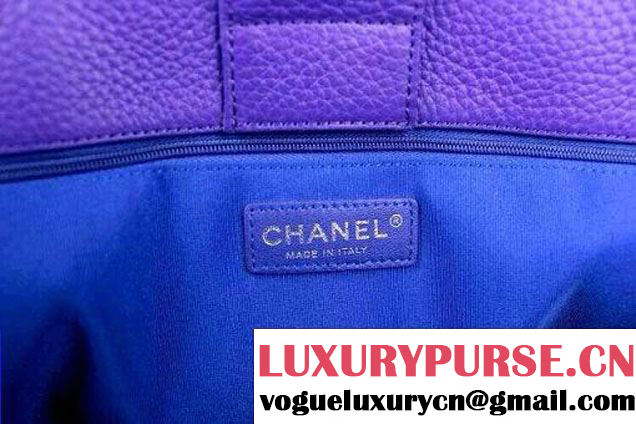 Chanel Cerf Tote Bag in Violet