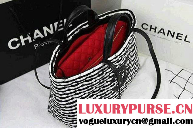 Chanel Navy Coco Sailor Tote Bag - Cruise 2014