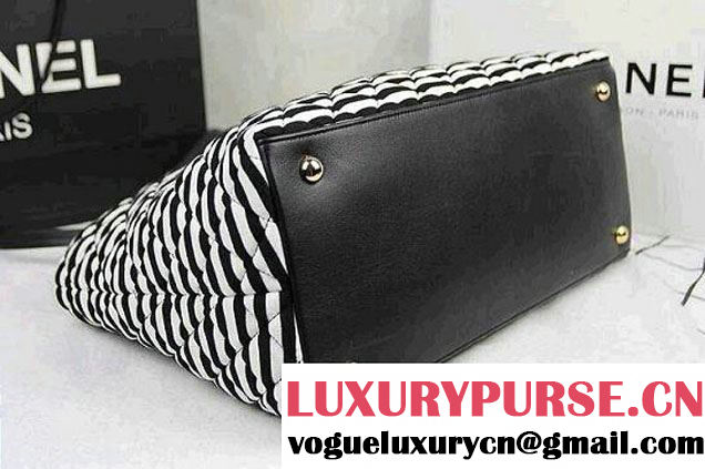 Chanel Navy Coco Sailor Tote Bag - Cruise 2014