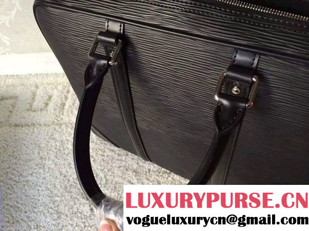 Chanel Calfskin Shopping Tote Bag with Chanel Nameplate in Black - Fall 2014
